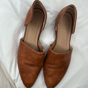 Leather mules